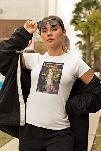 TeeGeniuses/ArkivaTropika Lesbian Queen Pulp Novel Cover Reproduction Women's T-Shirt