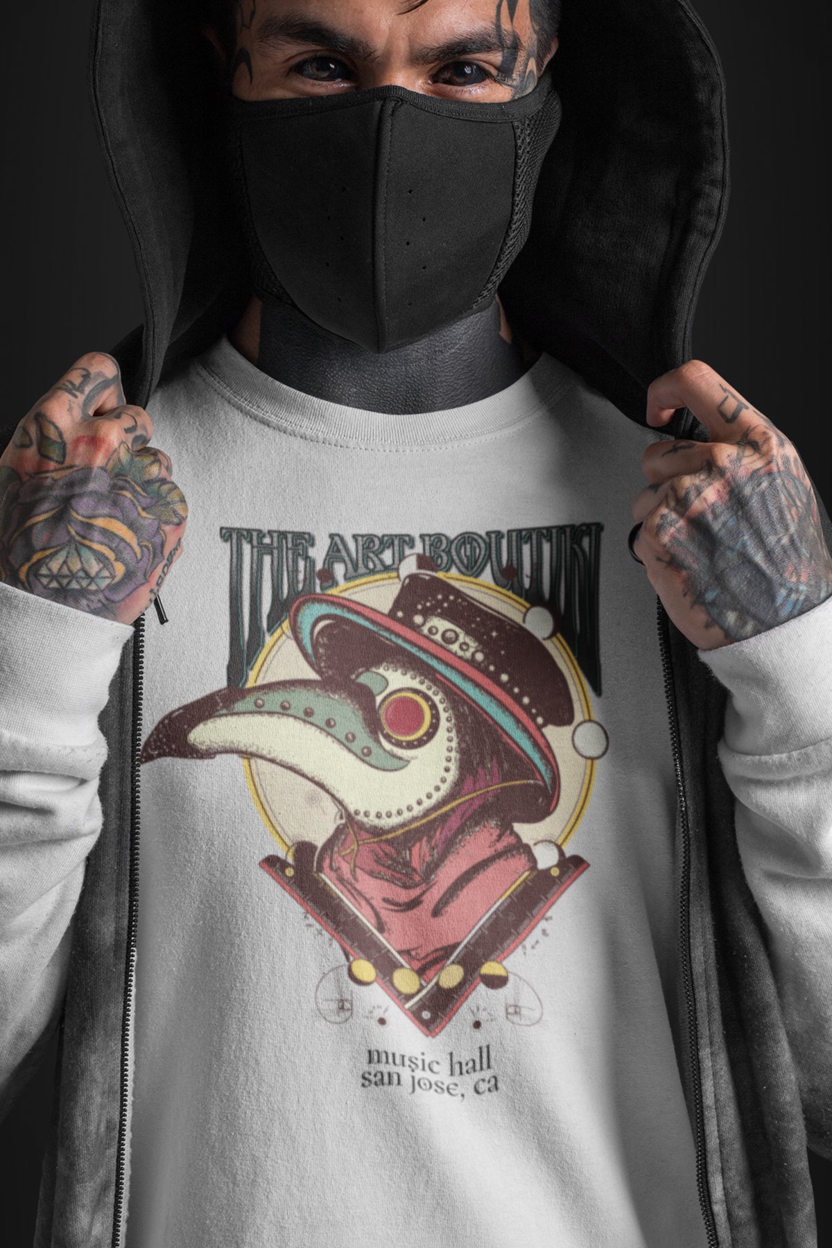 Art Boutiki Music Hall Plague Doctor T-Shirt