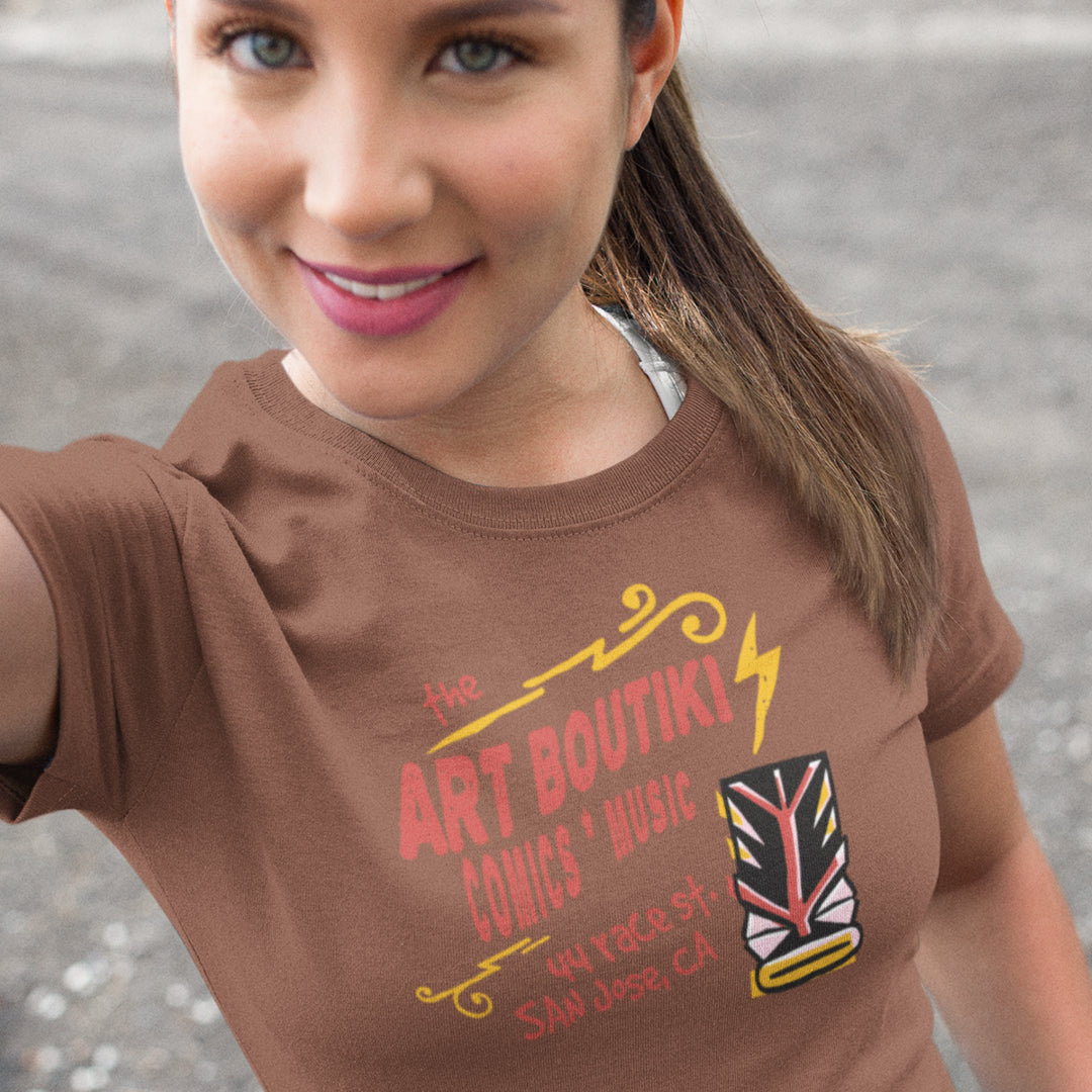Art Boutiki Throwback Shirt Ladies Slimfit