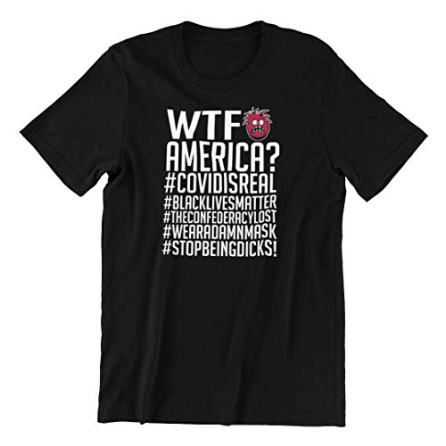 TeeGeniuses/ArkivaTropika WTF America? Angry Hashtags Protest Men's T-Shirt