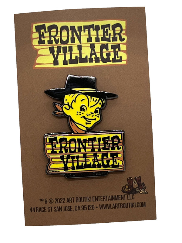 Frontier Village Logo Enamel Pin