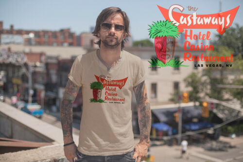 Castaways Casino Hotel Las Vegas Matchbook Art T-Shirt