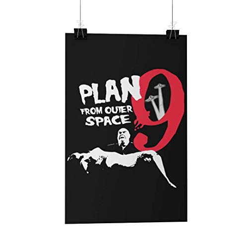 TeeGeniuses Plan 9 Inspector Clay Poster/Print/Greeting Card - Ed Wood Tribute