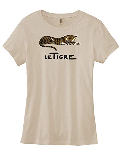 Tiger Le Tigre Ladies Sexy T-Shirt Andre Helle Illustration T-Shirt