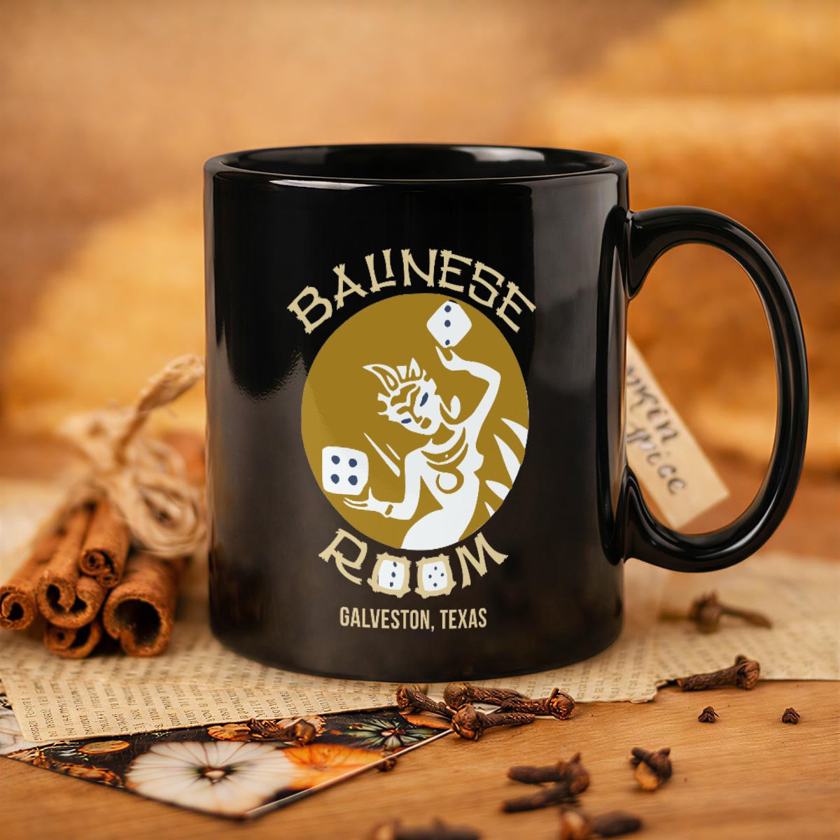 11oz Black Ceramic Mug