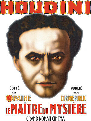 Harry Houdini Tour Advertising Poster Art T-Shirt