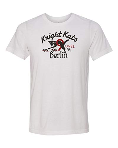 TeeGeniuses/ArkivaTropika Knight Kats Berlin Motorcycle T-Shirt Men's