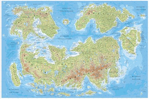 SLG Publishing Map of Humanity Giclee Print by James Turner