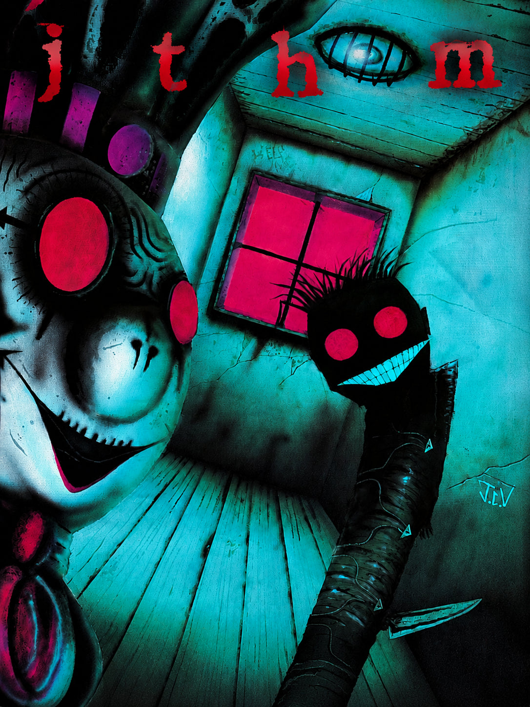 Johnny the Homicidal Maniac #3 Cover Poster by Jhonen Vasquez