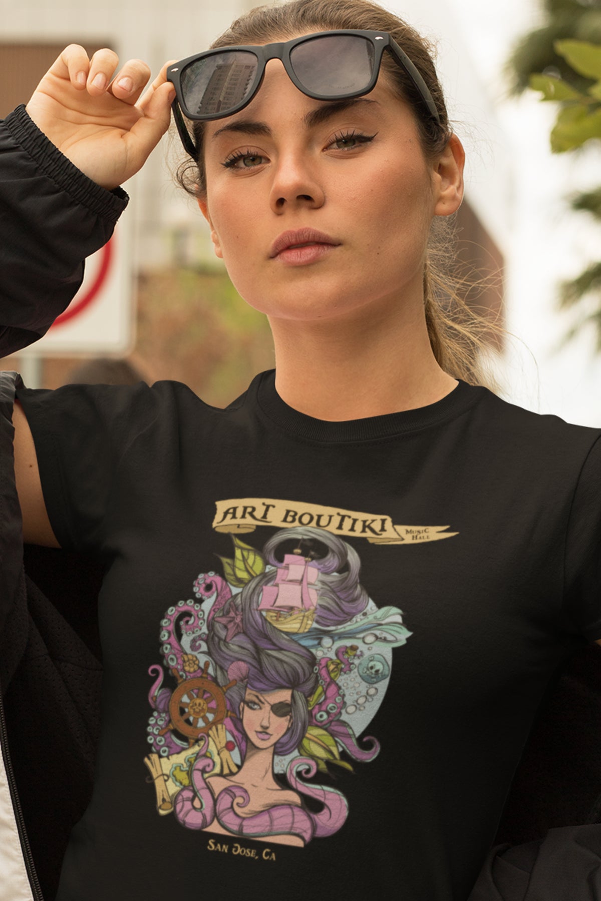 Art Boutiki Music Hall Pirate Shirt