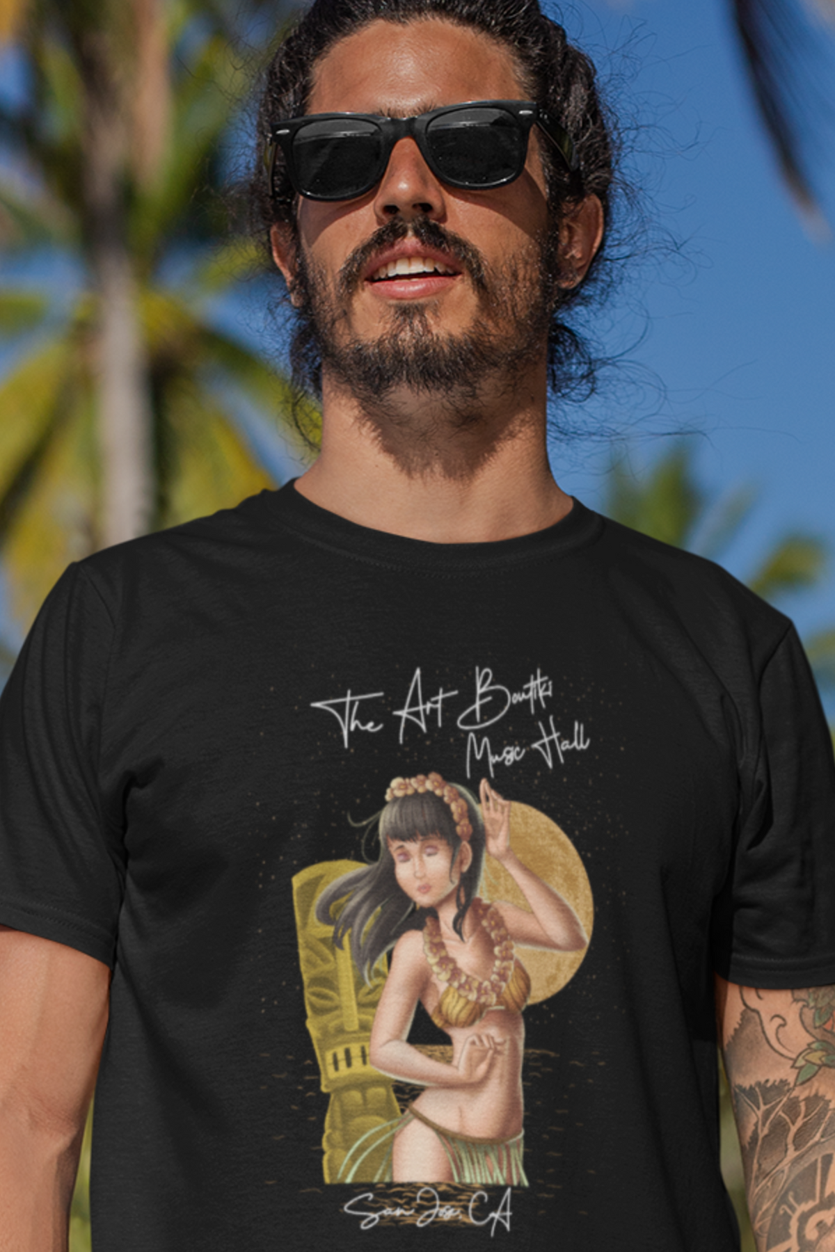Art Boutiki Music Hall Hula Night Shirt