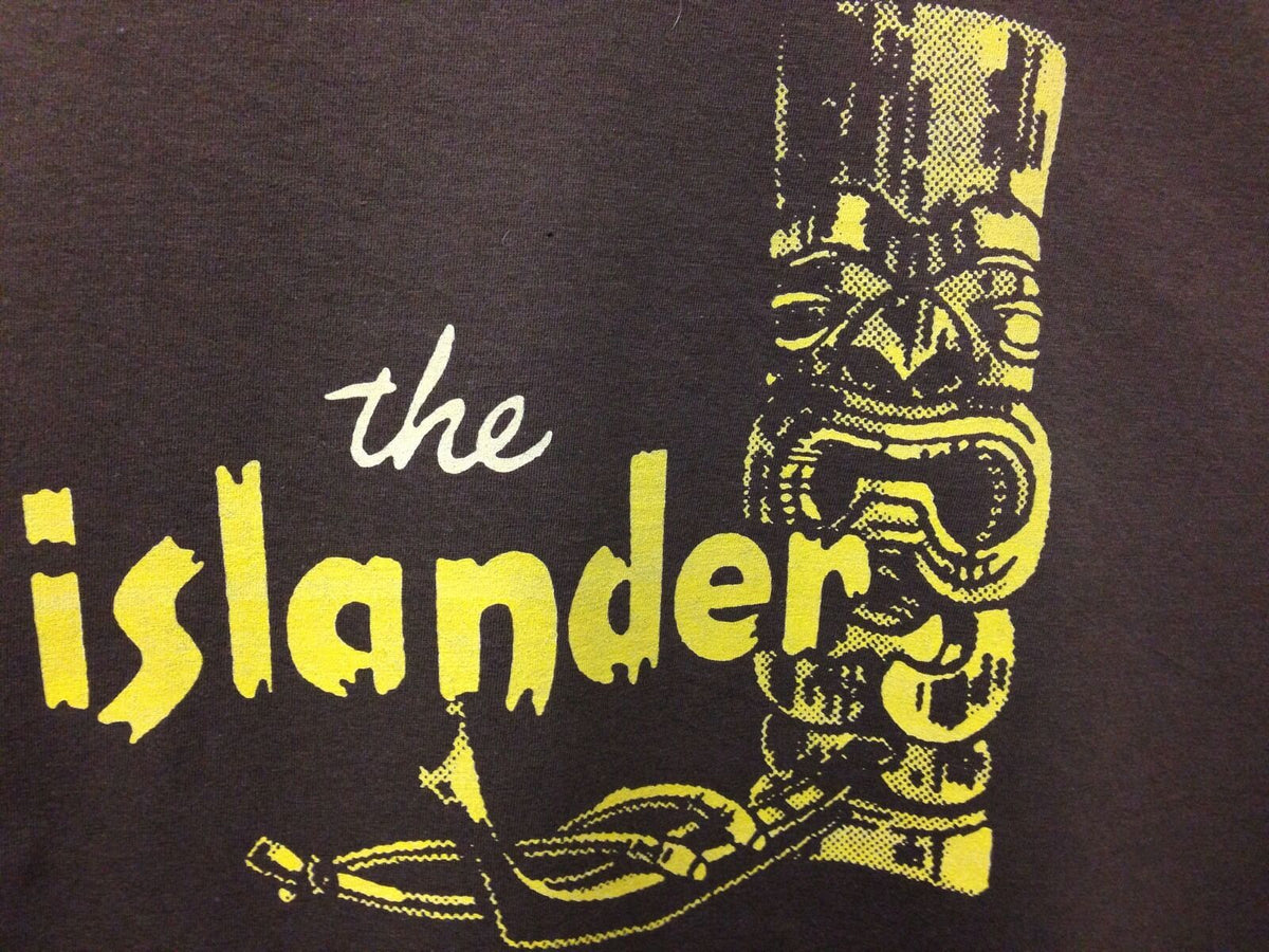 Tiki Bar Vintage Reproduction Islander Restaurant Los Angeles Hooded Sweat Shirt