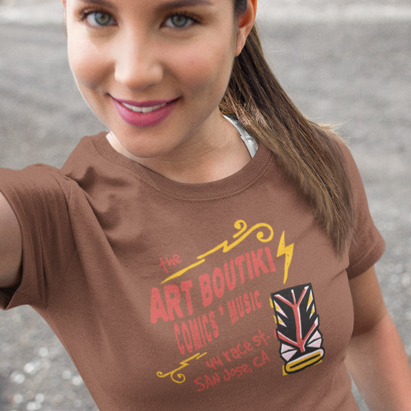 Art Boutiki Throwback Shirt Ladies Slimfit