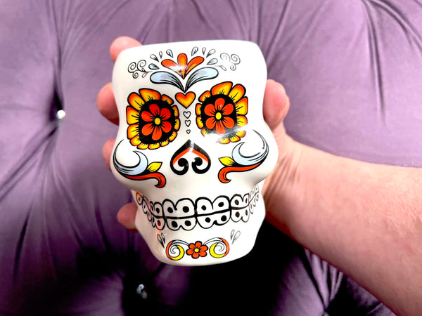 Dia de Las Muertos, Tiki Mug, Day of the Dead, Halloween Cocktail Mug