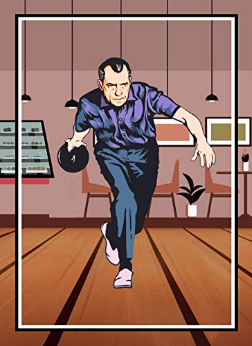 TeeGeniuses/ArkivaTropika Nixon Bowling Poster/Print/Greeting Card