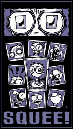 SLG Publishing Squee Poster by Jhonen Vasquez