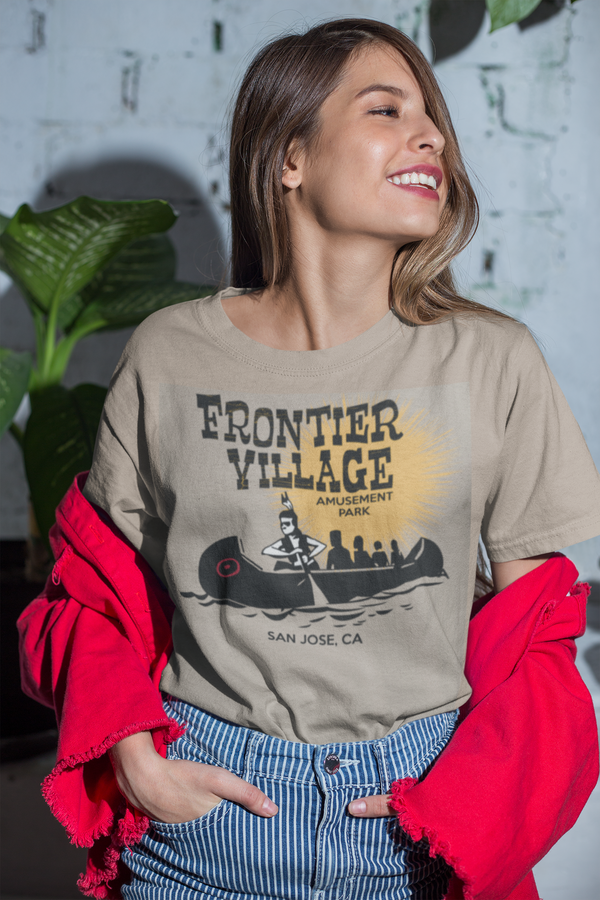 Frontier Village Canoe Oar Reproduction T-Shirt