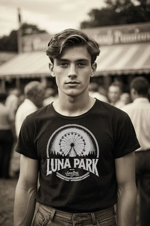 Luna Park Amusement Park of San Jose Tribute T-Shirt