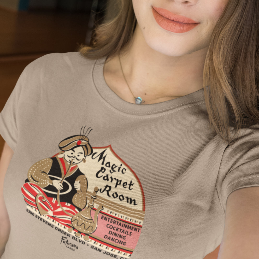 Futurama Bowl Magic Carpet Room Matchbook T-Shirt