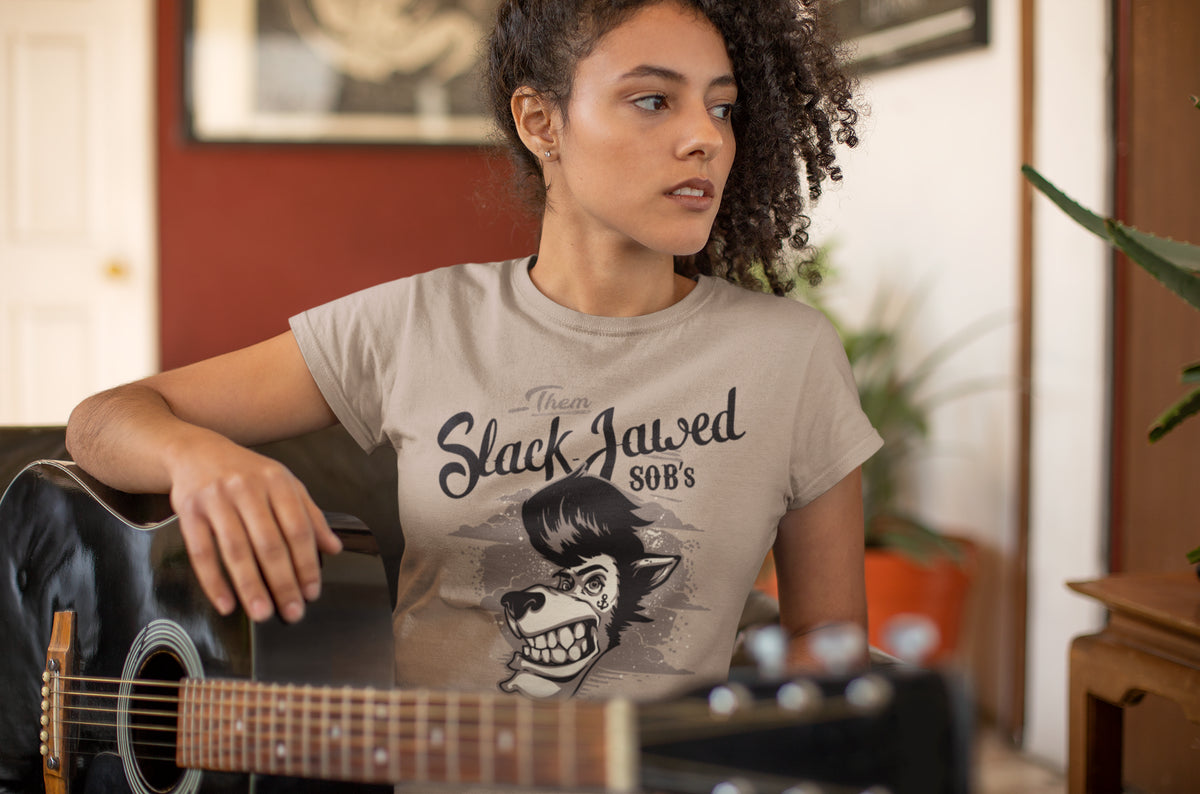 Them Slack Jawed SOB's Howling Wolf T-Shirt